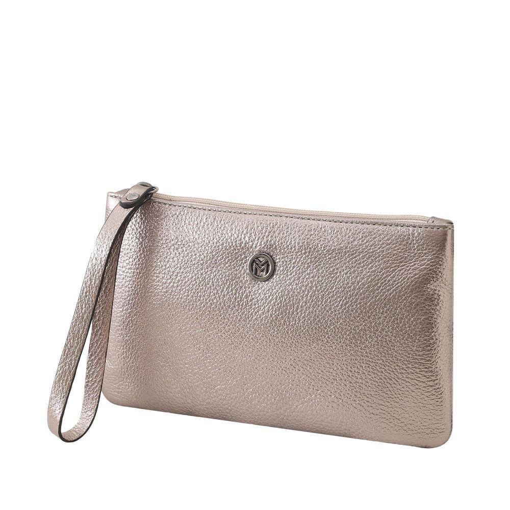 Bolsa Carteira Clutch Feminina Couro Bovino Mariart Cambará