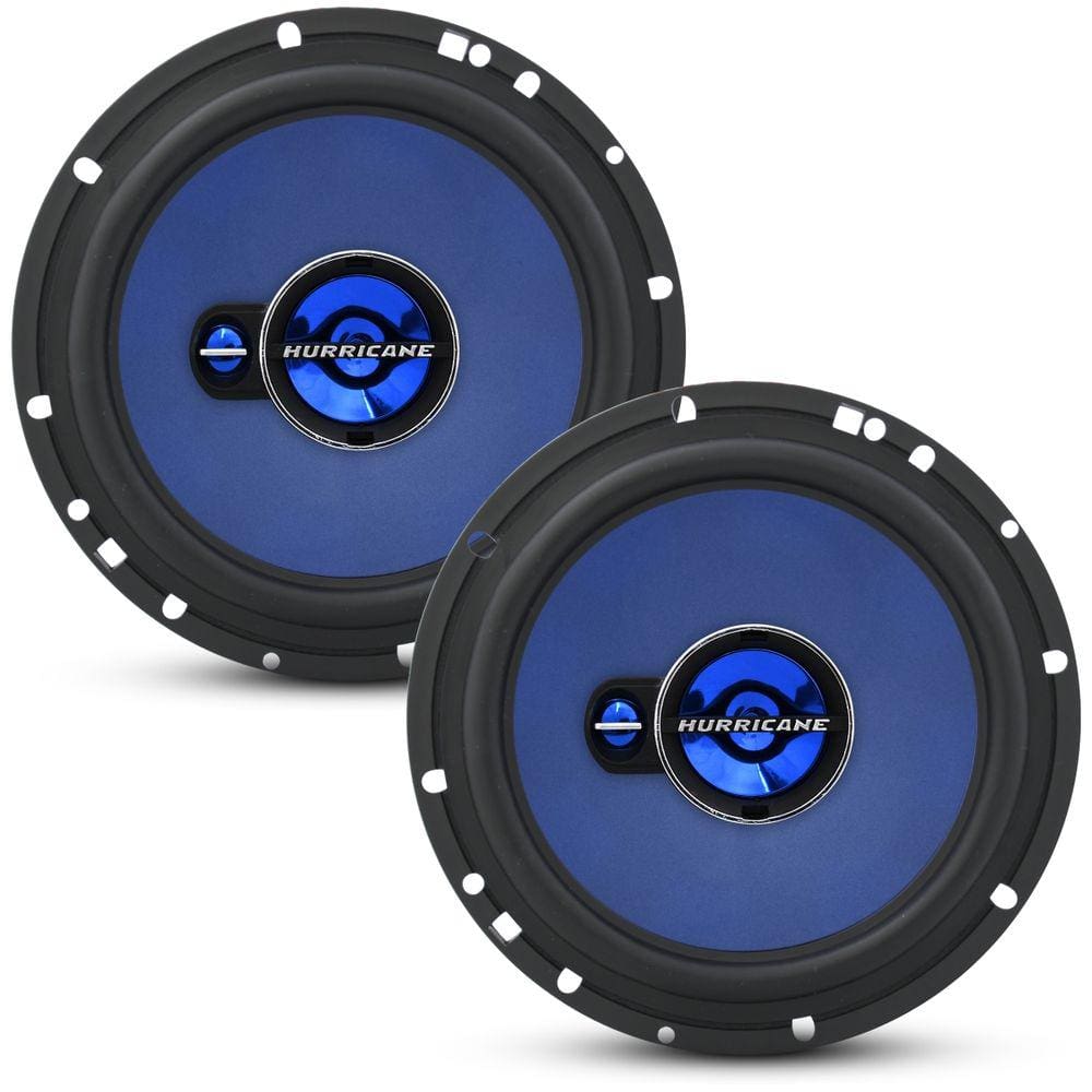 Par de Alto Falantes Triaxial Hurricane Triak 6 6" 100W RMS 4 Ohms