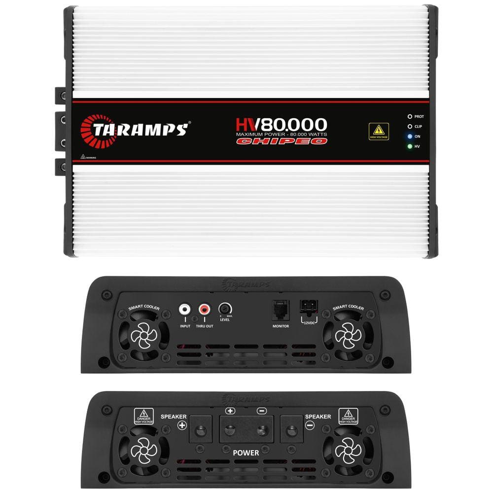 Módulo Taramps Chipeo 80000 HV 80000W 80.000 Rms 1 Canal