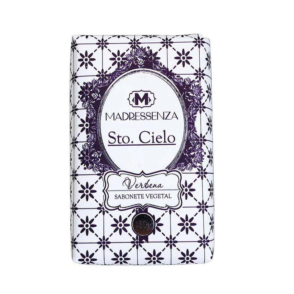 Sabonete Em Barra Vegetal Madressenza Verbena 180 G