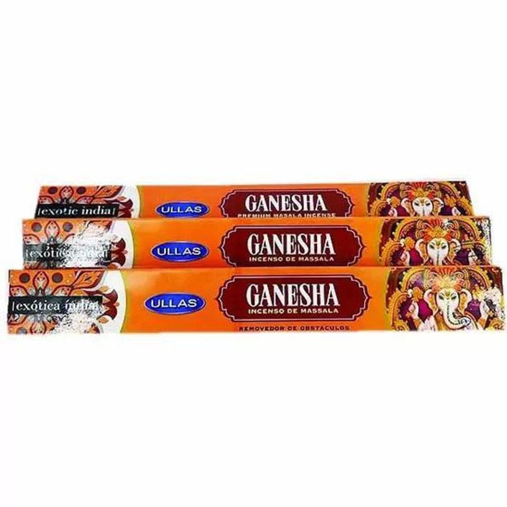 Incenso Massala Ganesha Atrativo Da Prosperidade Kit 3