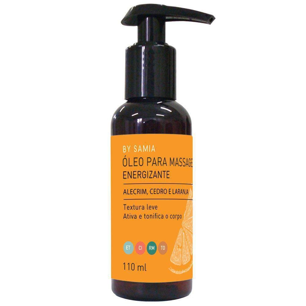 Energizante Oleo De Massagem 110Ml By Samia