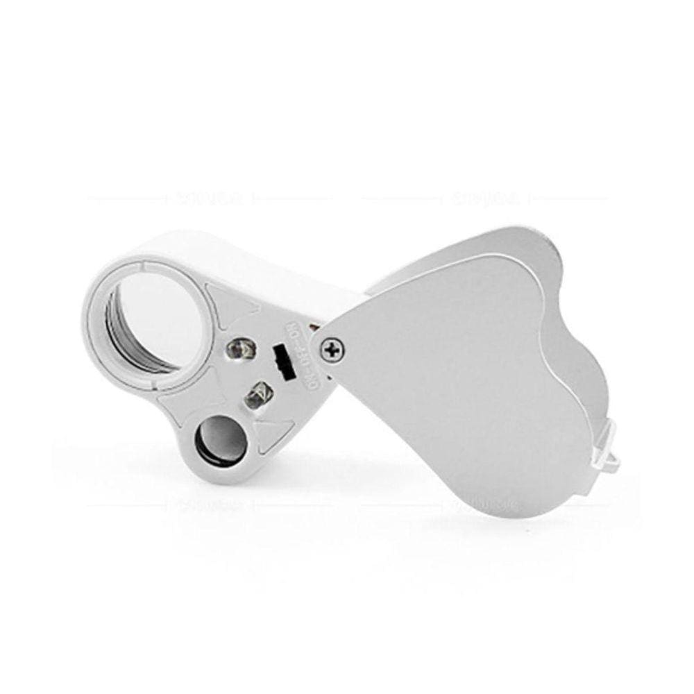 Lupa De Bolso Com Led Para Joalheiro Visualização 30X 60X