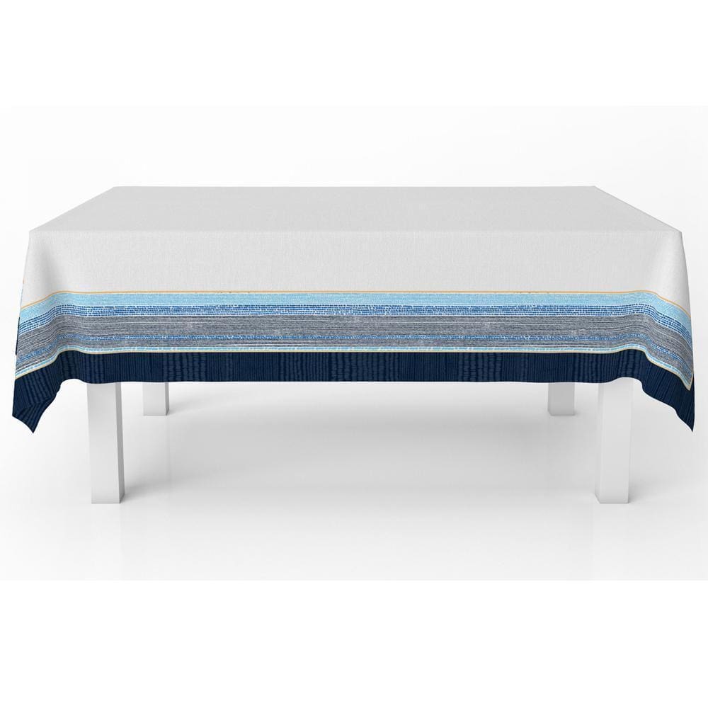 Toalha De Mesa Retangular Stmhome 2,20M X 1,50M Blue