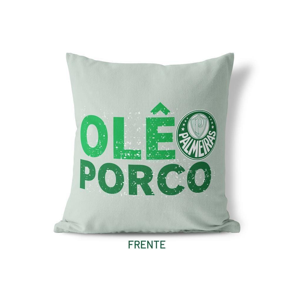 Capa Para Almofada Stmhome Velour Palmeiras Olê Porco