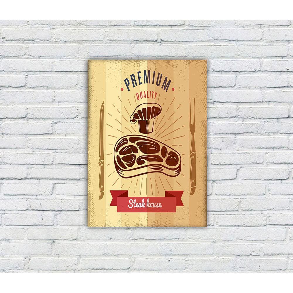 Placa Decorativa MDF Cantinho do Churrasco 28