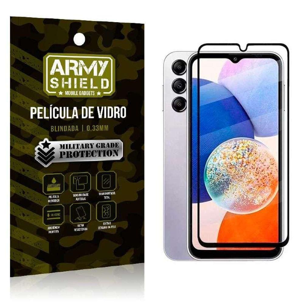 Película De Vidro 3D Samsung A14 5G - Armyshield