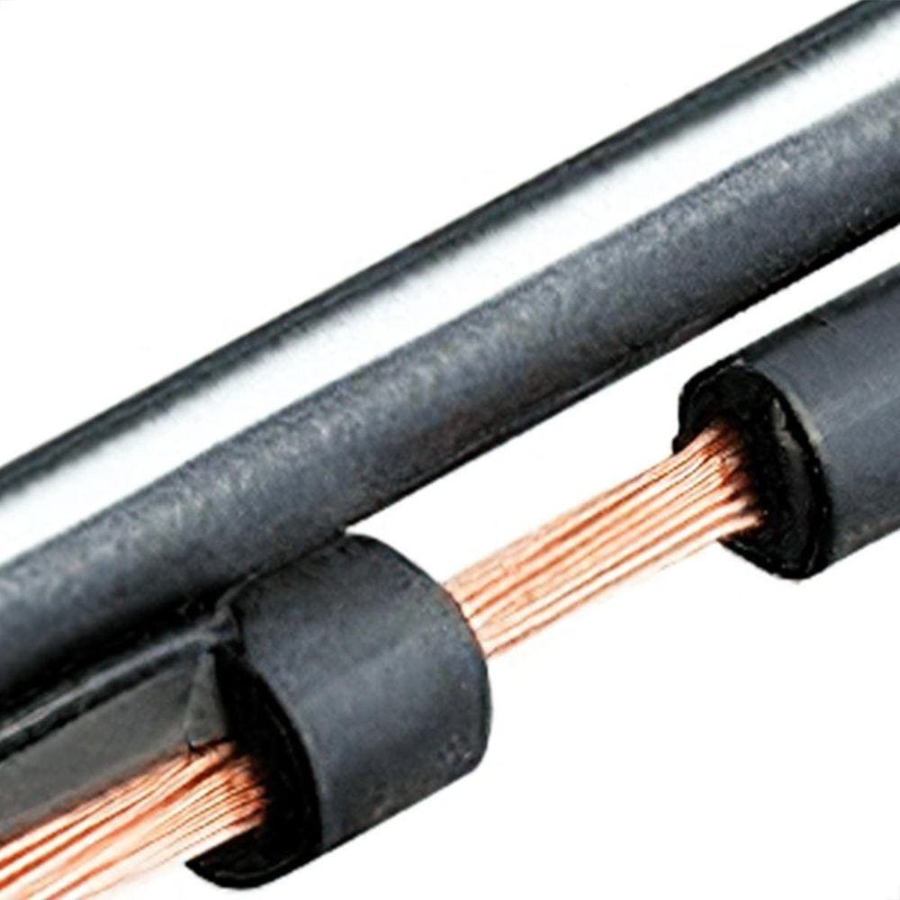 Cabo Polarizado Externo 2X1.50 - Preto 2 Metros