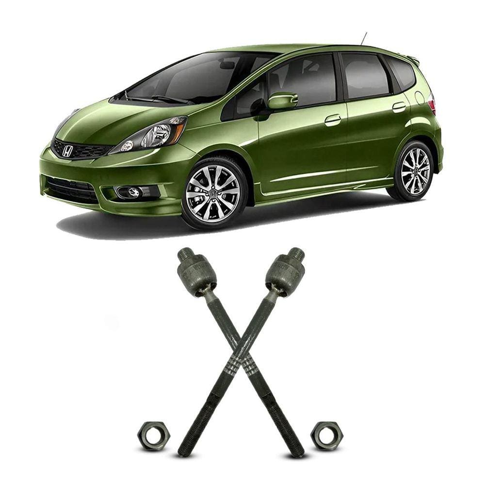 Par Barra Axial Suspensão Dianteira Honda Fit 2008 Até 2014