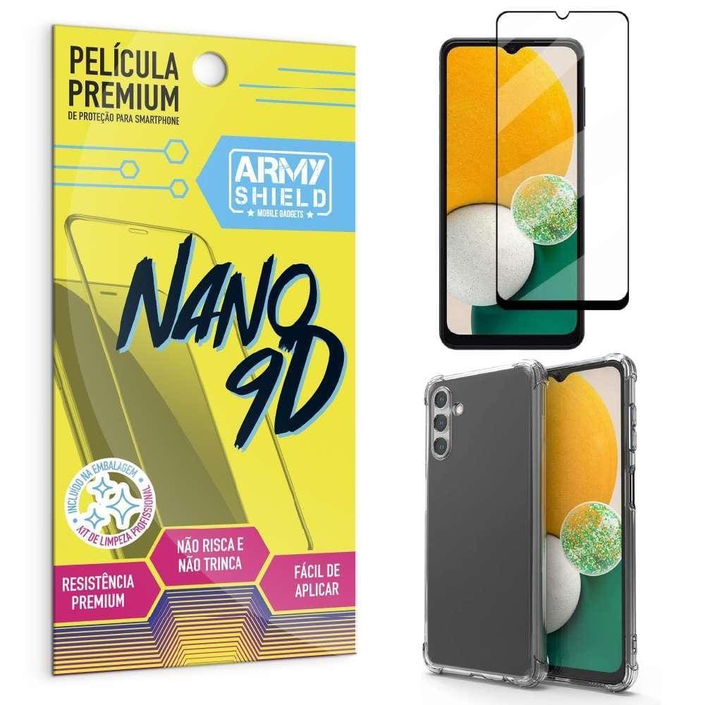 Capa Samsung A13 5G Anti Shock + Película Nano Cerâmica 9D