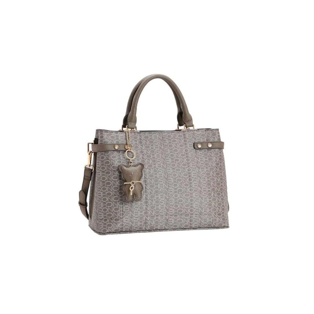 Bolsa Chenson Feminina Monograma Matelasse Ursinho Natural
