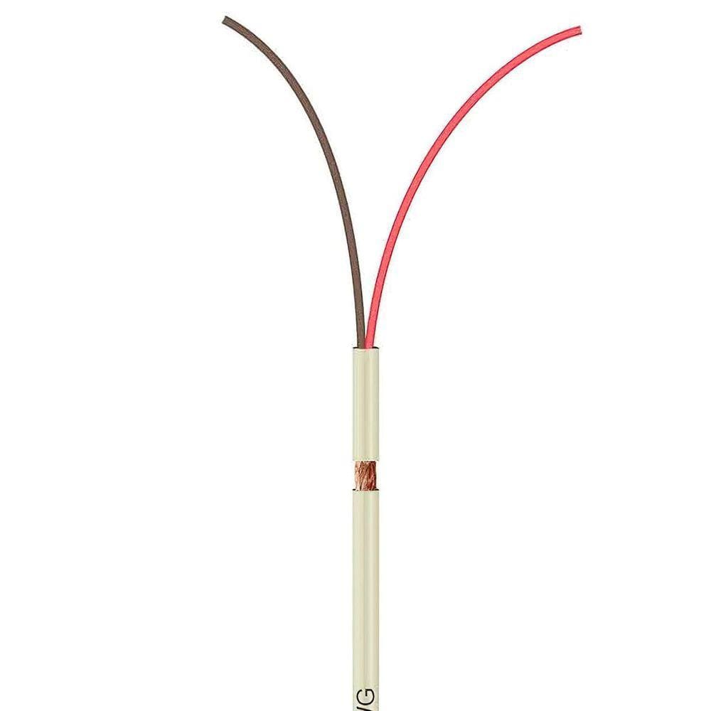 Cabo Manga 02X26 Awg - Com Blindagem Bege - 4 Metros