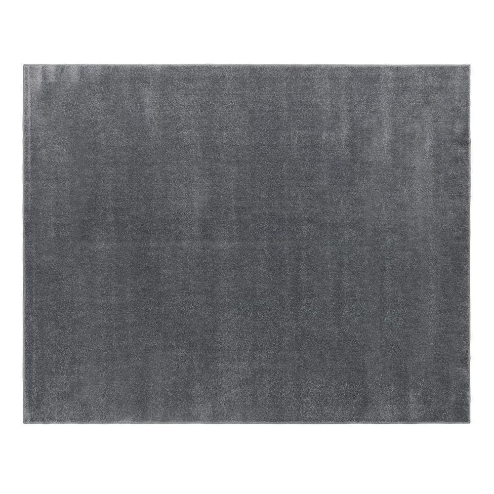 Tapete Realce Liso 12Mm Alto Relevo 300X400 3X4 M Grafite