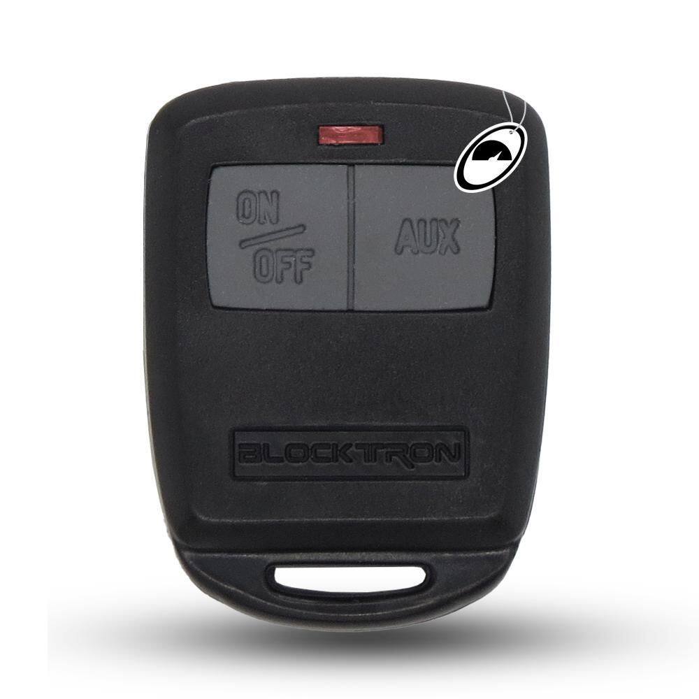 Controle 2 Botões Alarme Blocktron Antigo Led Vermelho