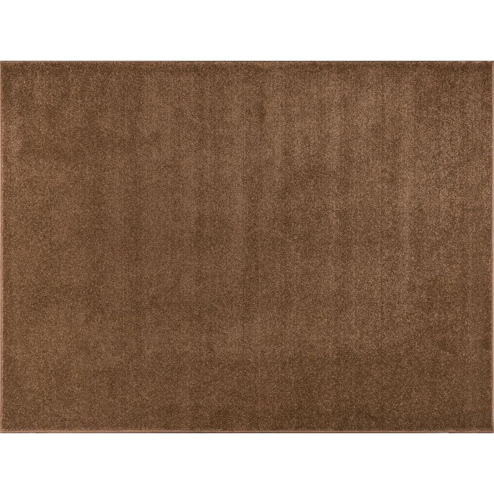 Tapete Sala 200X300 Alto Relevo Realce Liso 79 Caramelo