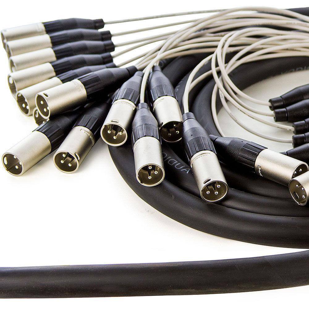 Multicabos Conectores Xlr 24 Vias Amphenol - 25 Mt