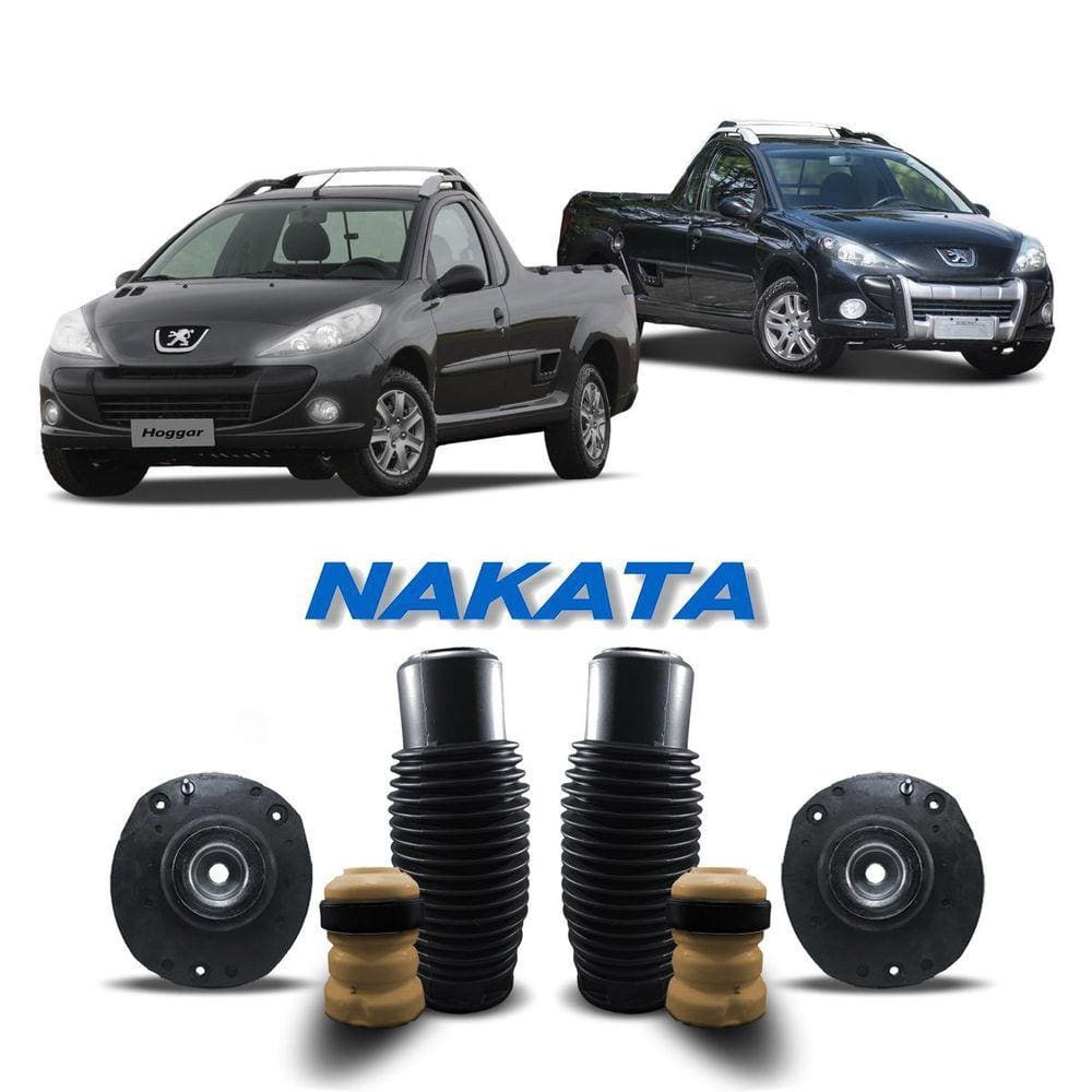 2 Kit Suporte Coxim Batente Dianteiro Hoggar 2012