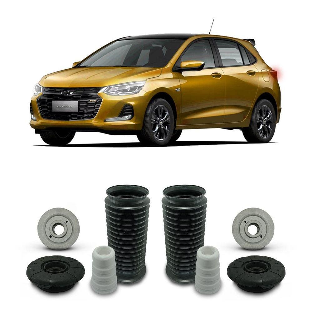 2 Kit Batente Assento Dianteiro Onix Rs Turbo 2019 A 2023