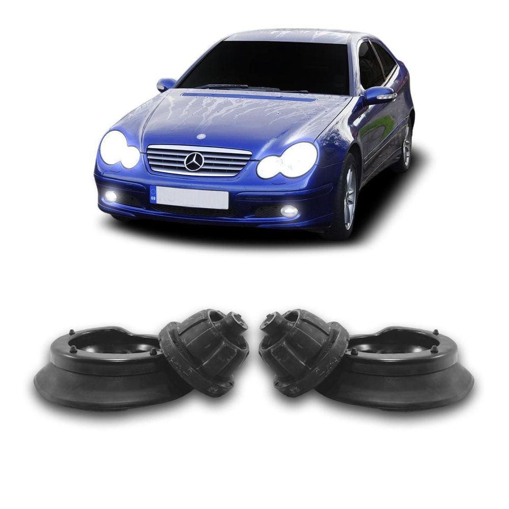 2 Batente Suspensão Dianteira Mercedes C350 W203