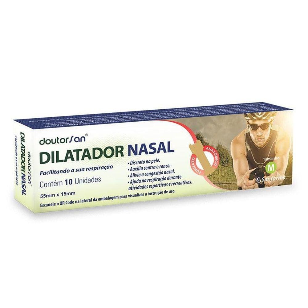 Dilatador Nasal Tamanho M Sancare 10 Unidades