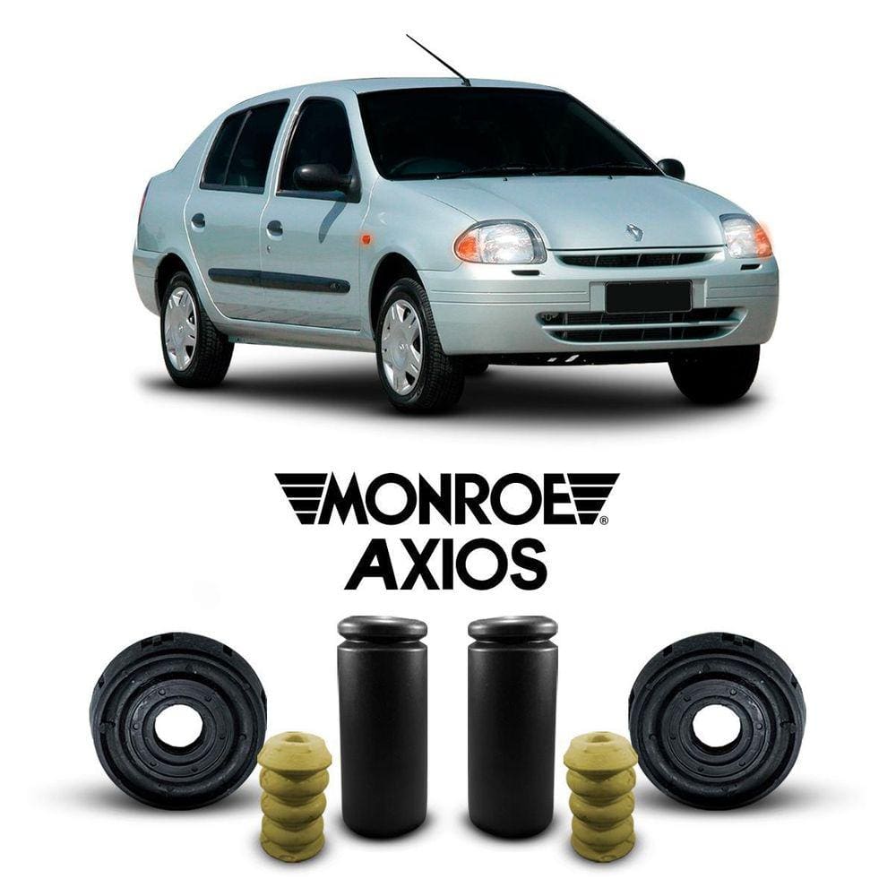 2 Kit Batente Dianteiro Renault Clio Sedan 2002 03