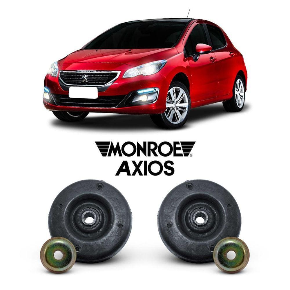 2 Batedor Batente Dianteiro Peugeot 2017 18 19