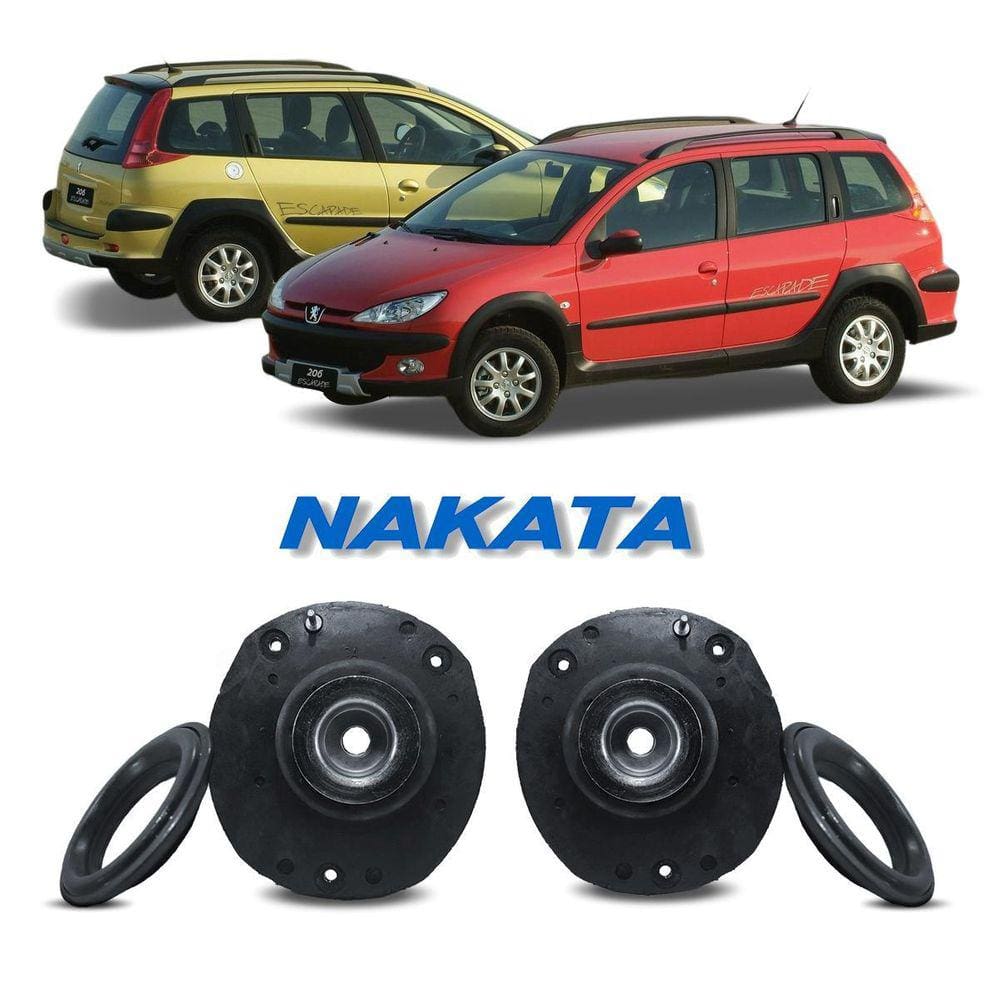 2 Coxim Rolamento Dianteiro Peugeot 206 Sw 2006 07