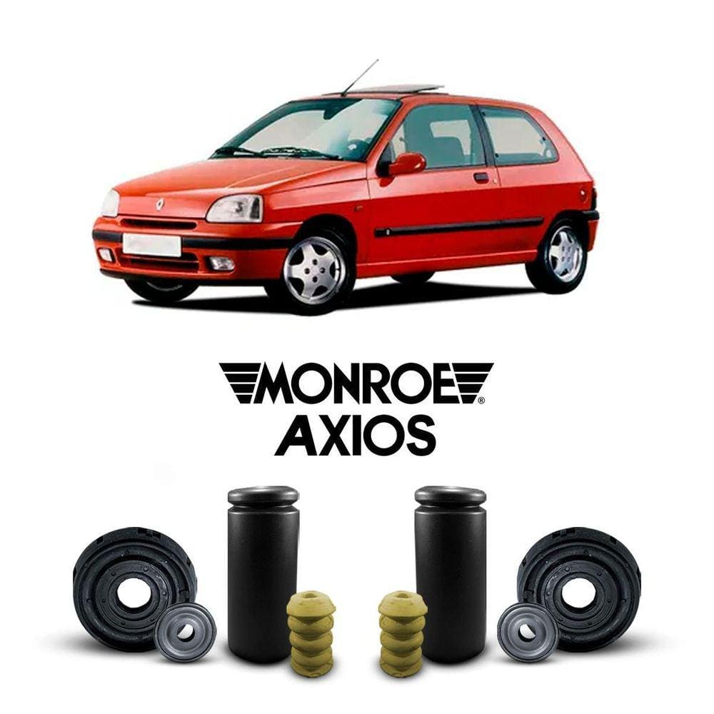 2 Kit Coxim Axios Suspensão Dianteira Renault Clio 1996/1998