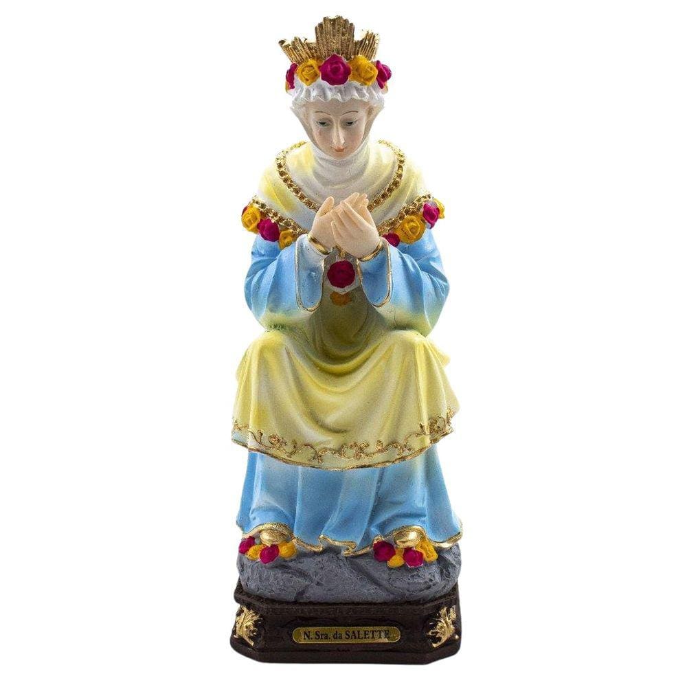 Imagem Nossa Senhora De La Salette Resina 21 Cm