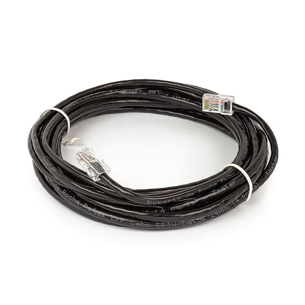 Cabo Rede Montado Cat5 10M Mt C Conectores Rj45 Blindado