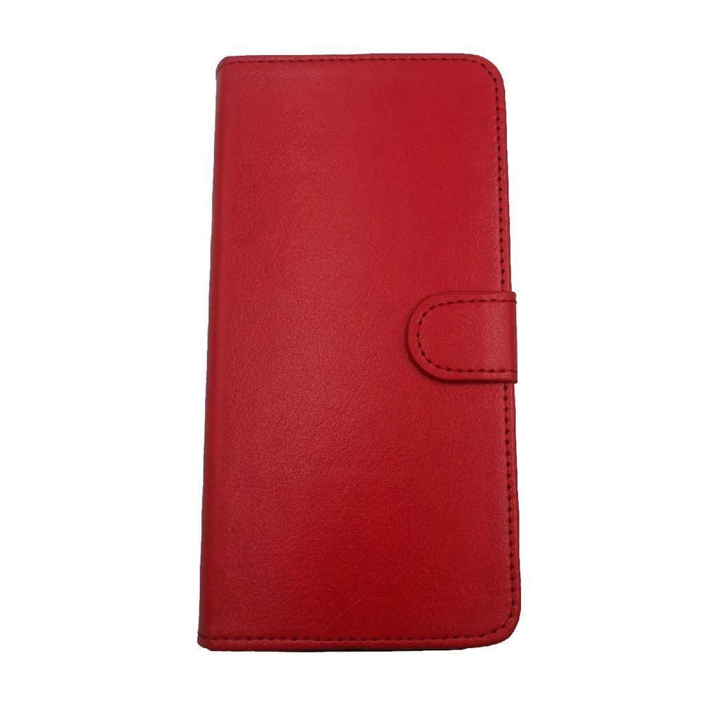 Capa Carteira Compatível Moto G54 Xt2343 Vermelho