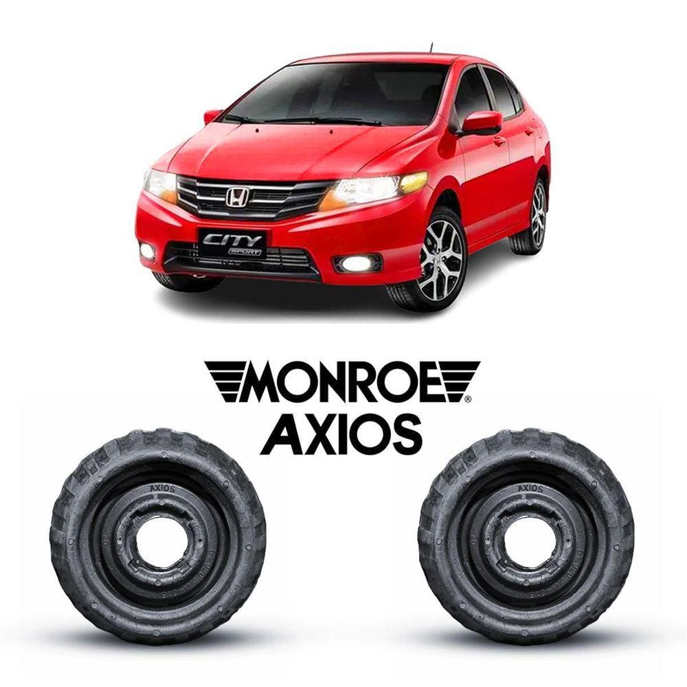 2 Batente Coxim Amortecedor Dianteiro Honda City 2009 A 2014