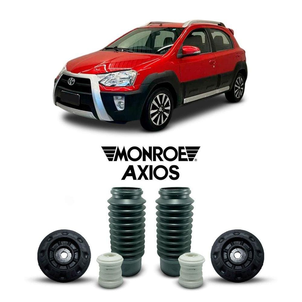 Par Kit Amortecedor Dianteiro Toyota Etios Cross 2014 A 2018