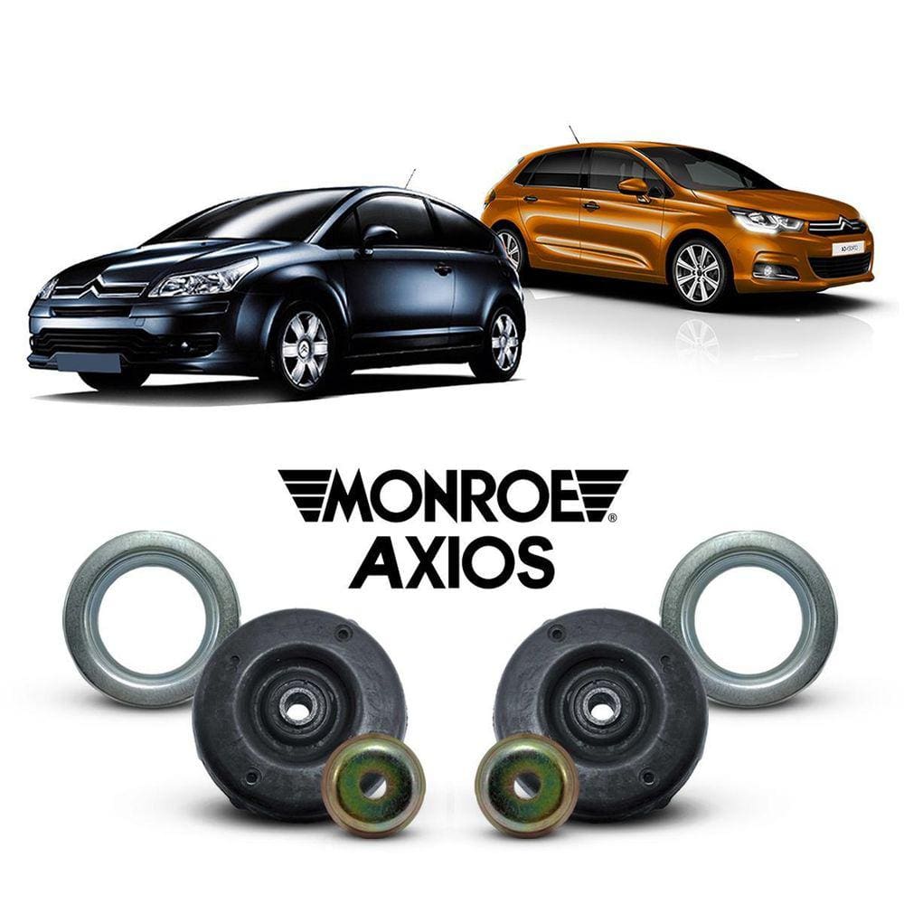 Par Batente Com Rolamento Dianteiro Citroen C4 2007 Até 2015