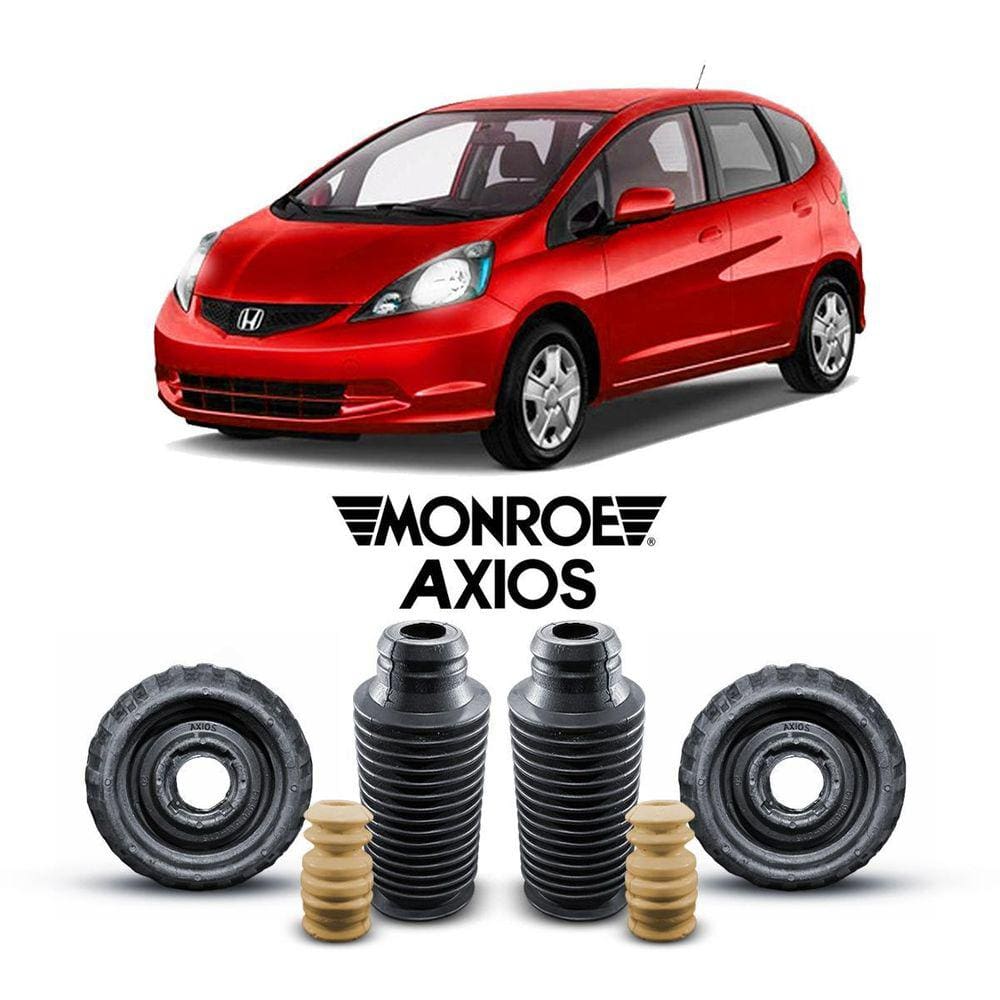 Par Kit Suporte Suspensão Dianteira Honda Fit 2003 Até 2008