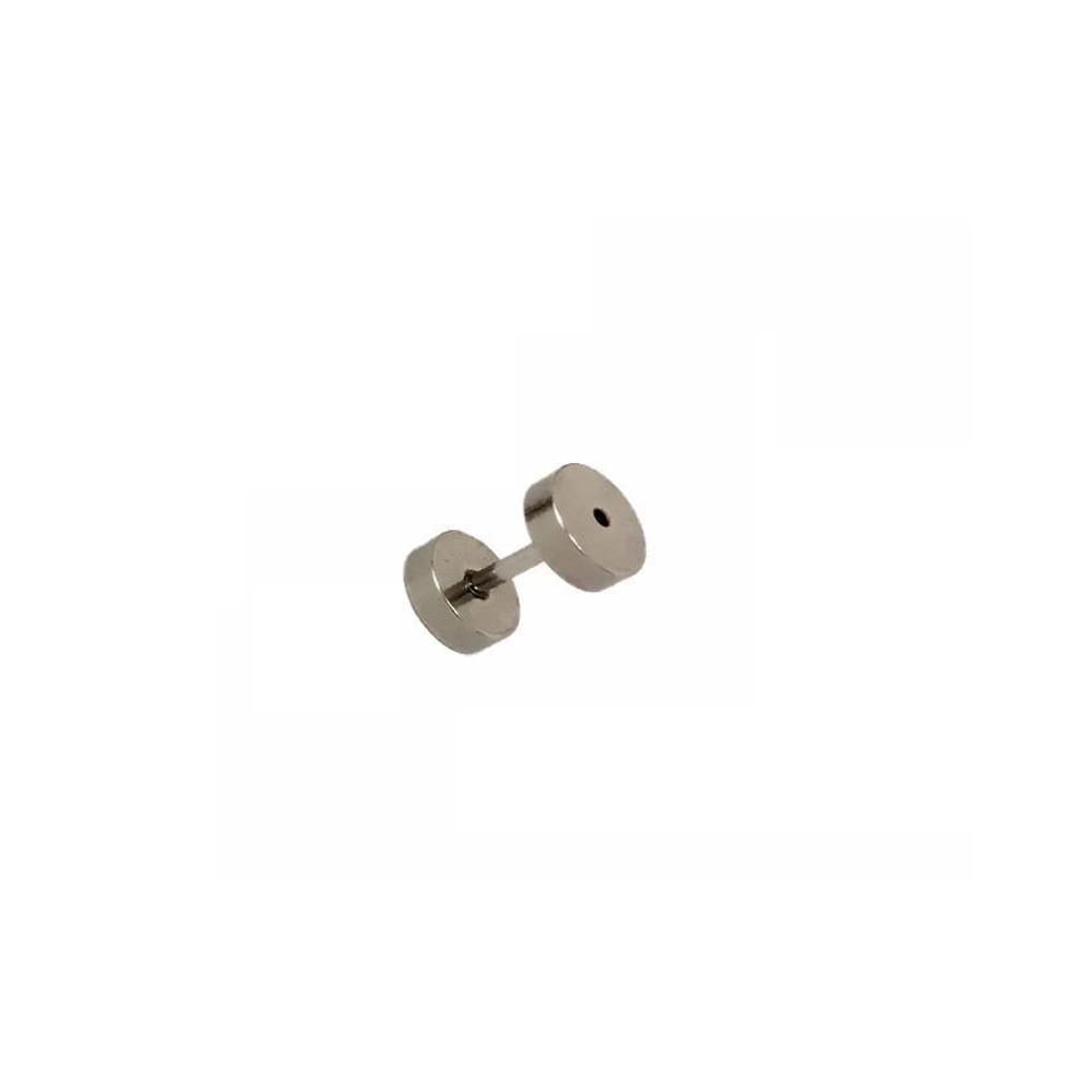 Alargador Túnel Brinco Masculino Feminino 1 Par 1Mm