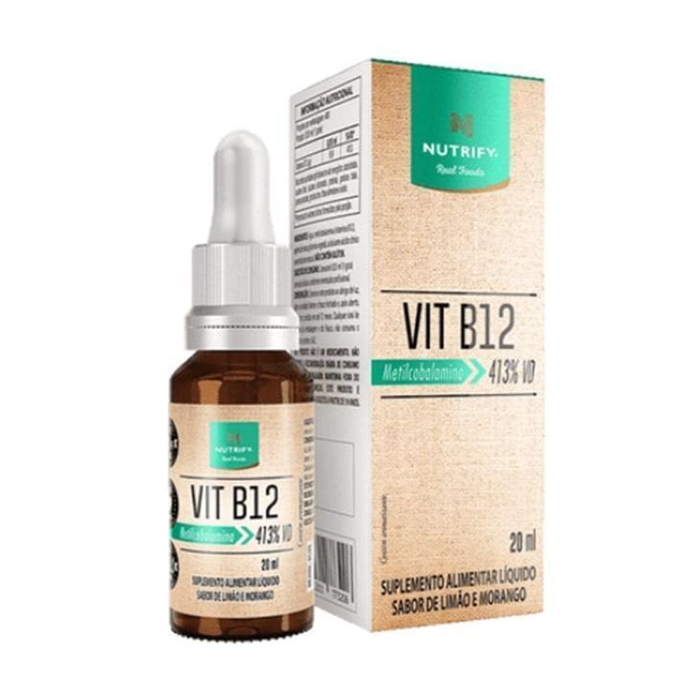 Kit 2X: Vitamina B12 Líquida Nutrify 20Ml