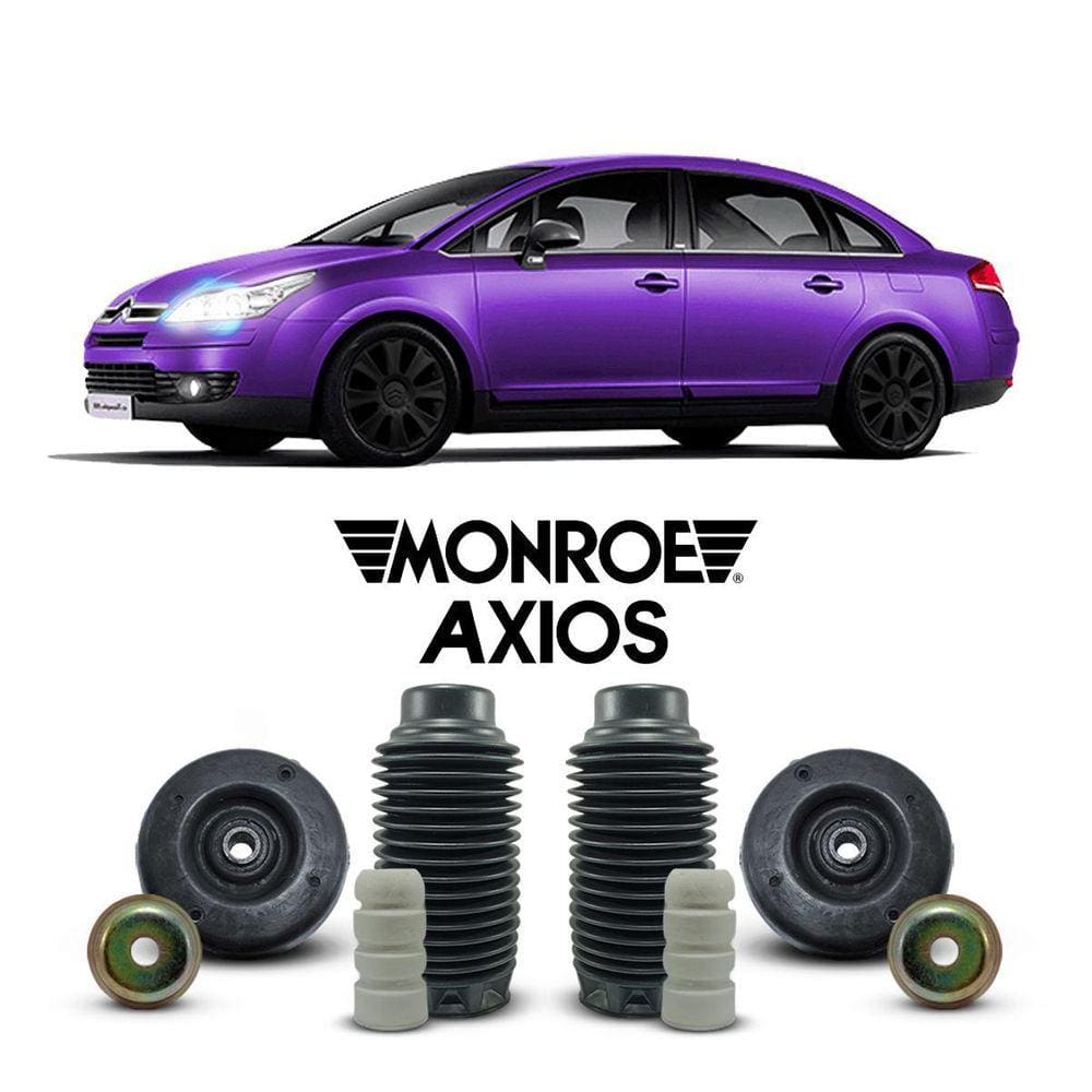 2 Kit Suporte Batente Dianteiro Citroen C4 Pallas 2007/2015