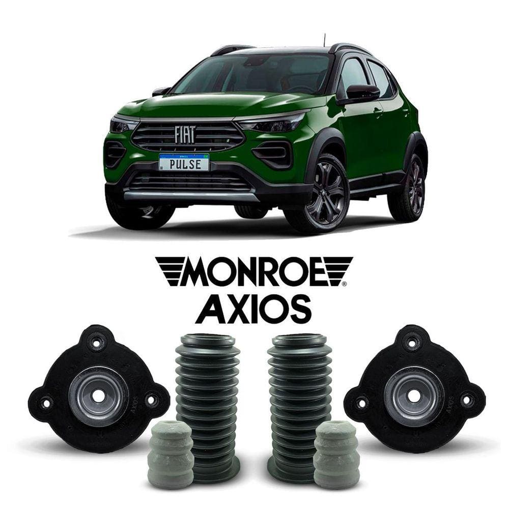 Par Kit Batedor Batente Dianteiro Fiat Pulse 2021 Até 2023