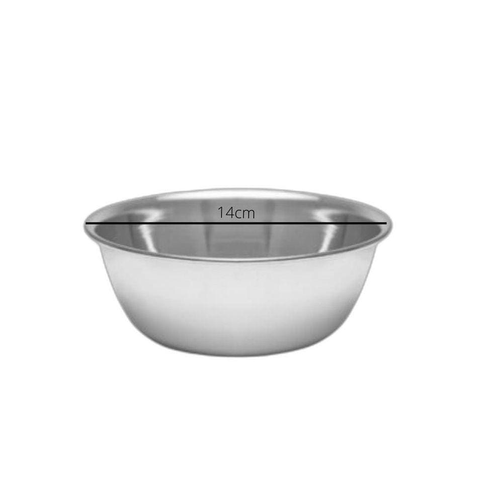 Cuba Redonda Procedimento Clinica Hospital 14Cm Inox