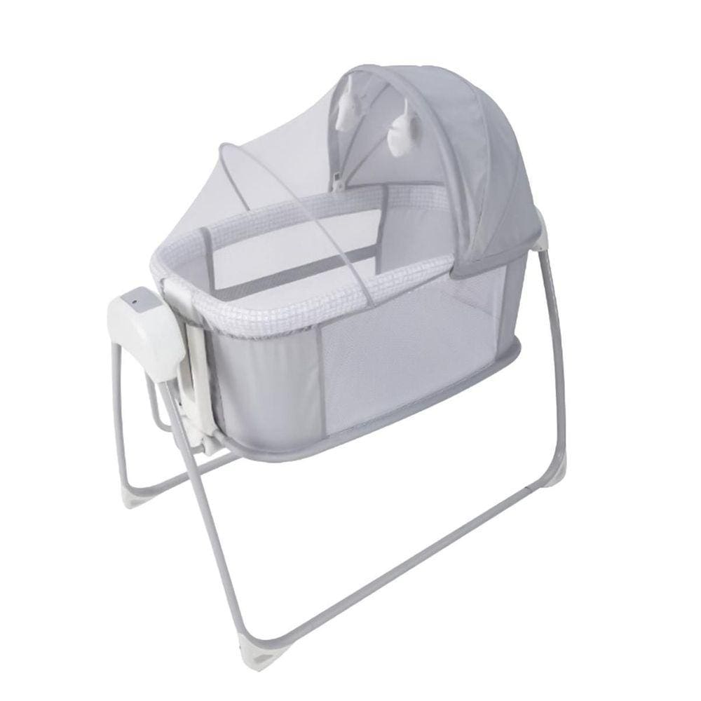 Berço Techno Bluetooth Cinza Claro