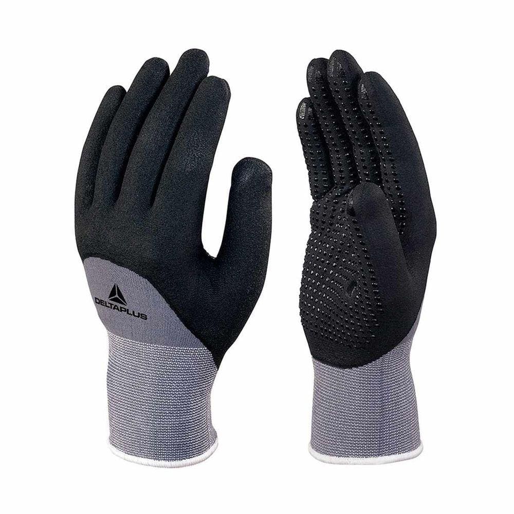 Luva Poliamida Spandex Revestimento 3/4 Nitrilico/Pu 5Pares