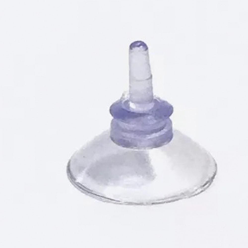 Kit 20 Ventosas PVC 20mm Ponta Fina Vidro Acrílico