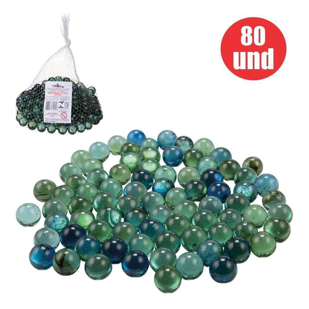80 Bolinha De Gude Biloca Fubeca Colorida Bolas De Vidro