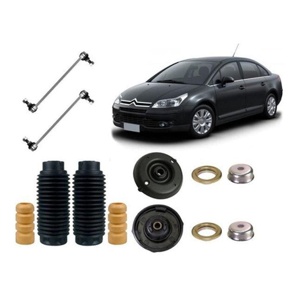 Kit Coxim Batente Bieleta Dianteira C4 Pallas 2009