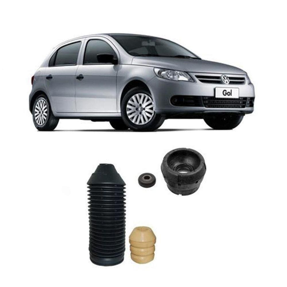 Kit Suspensão Dianteira Coxim Batente Gol G5 G6 2008 À 2018