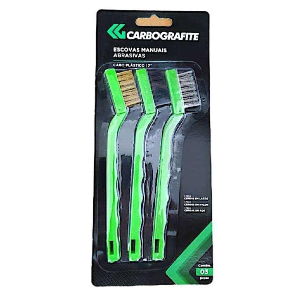 Escova Manuais Abrasivas 7 Carbografite