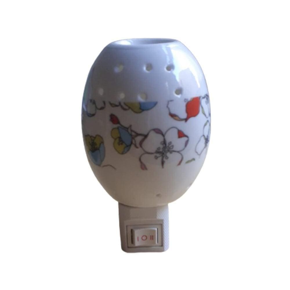 Mini Luminária Abajur Difusor Bivolt De Tomada 2 Estágios