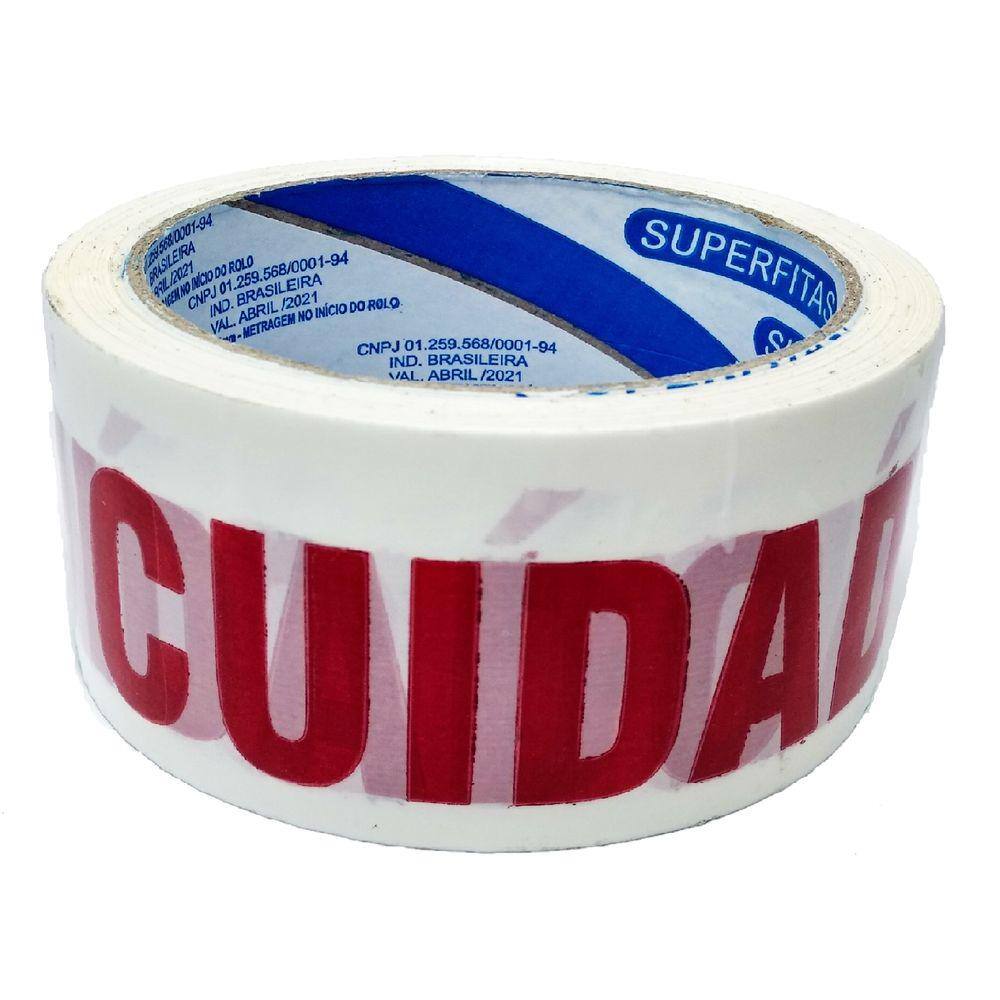 Fita Adesiva Cuidado Frágil - 10 unidades
