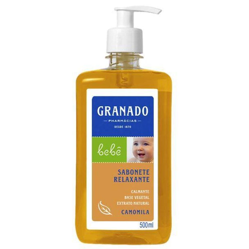 Sabonete Líquido Granado Bebê Camomila 500Ml
